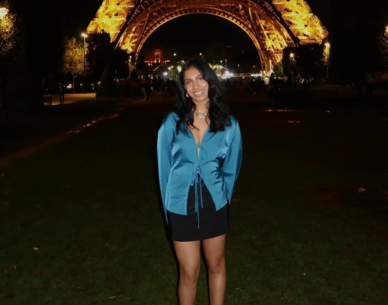 Nothing beats Paris after dark with the Eiffel Tower glowing right behind you.